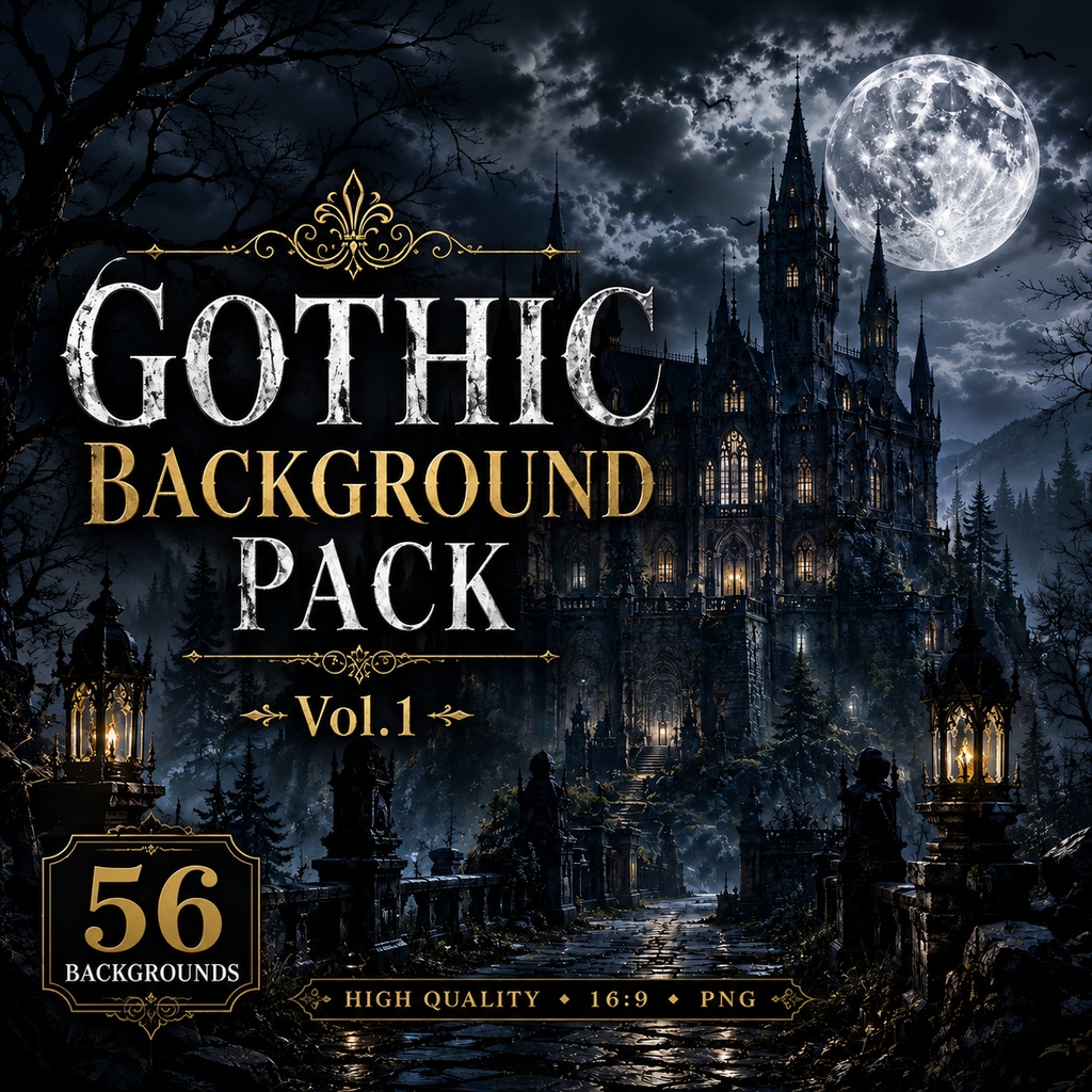 Gothic Background Pack Vol.1