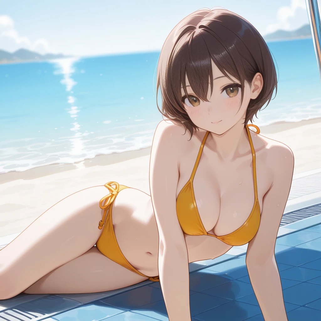 【AI美女素材】水着美少女コレクション60枚セット《正方形PNG》商用可