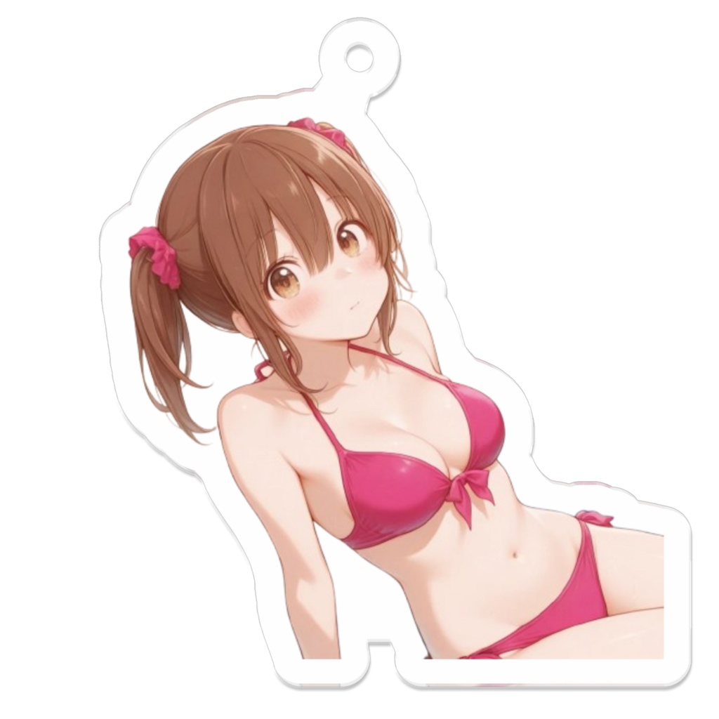 水着美女NO.2アクリルキーホルダー