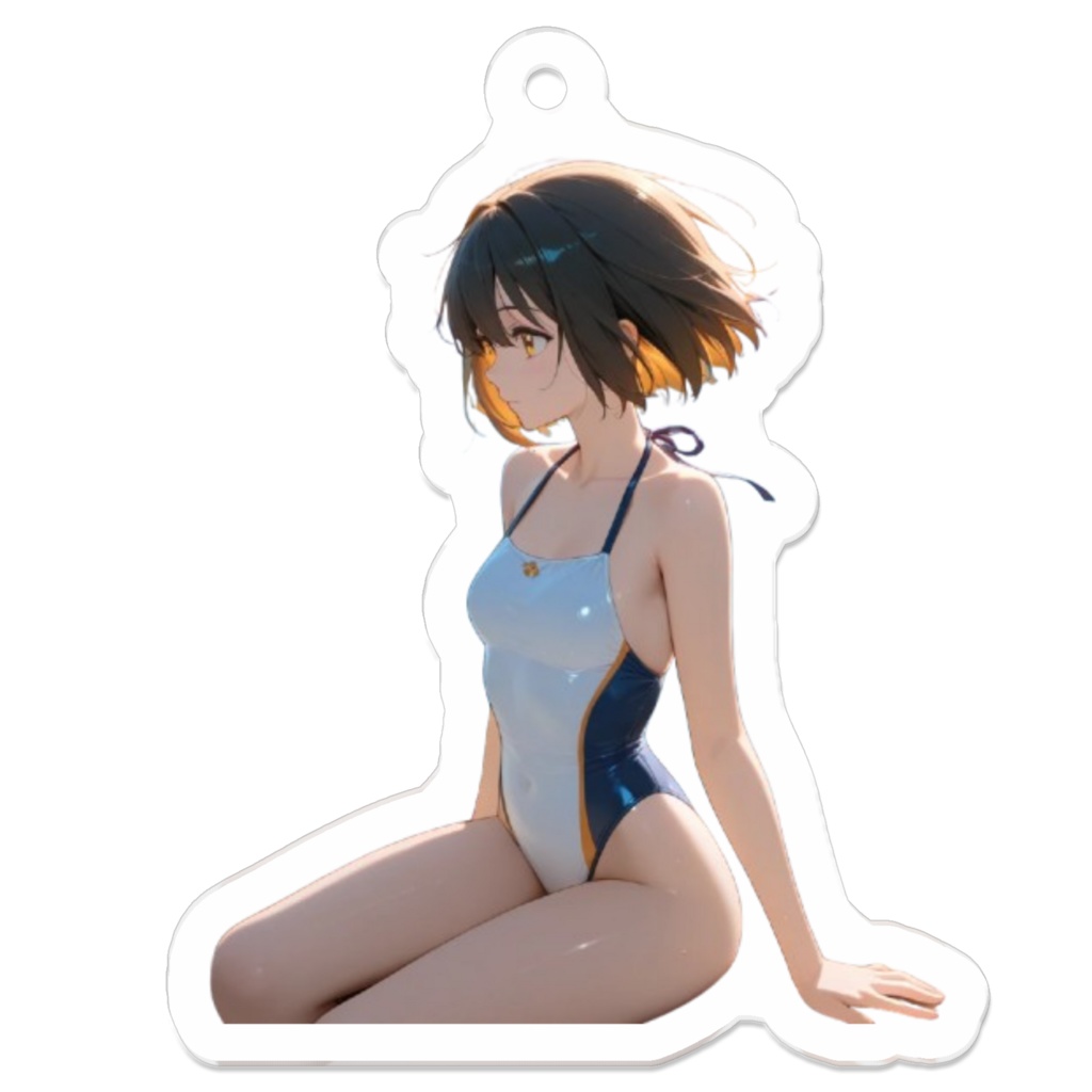 水着美女NO.14アクリルキーホルダー