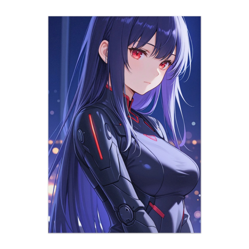 《仮想の灯》　サイバーポスター