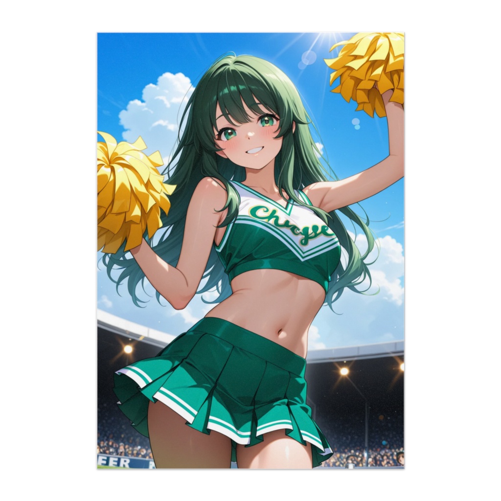 笑顔でエール! チアポスター