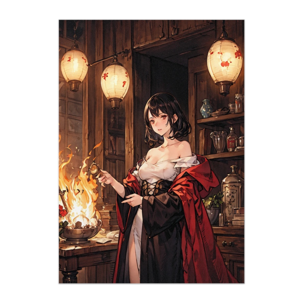 「紅の魔導師と炎の儀式」 