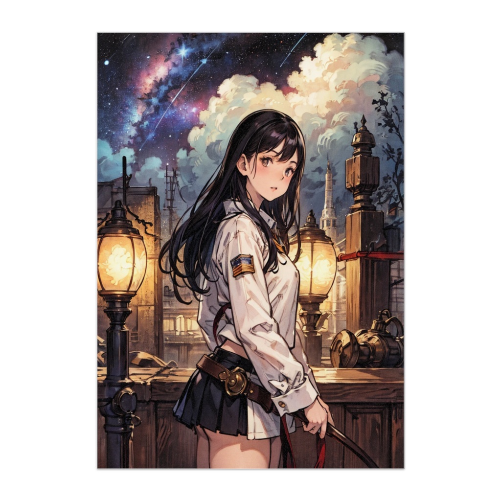 星空の見張り少女