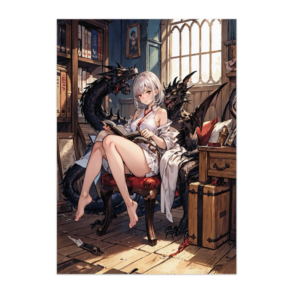 ドラゴンと密室読書タイム 
