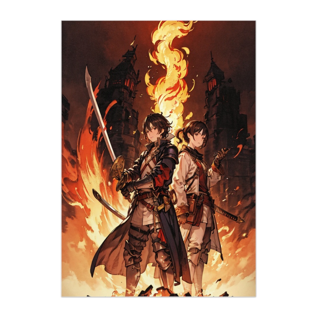 双剣の誓い ― 騎士たちの炎の戦場 