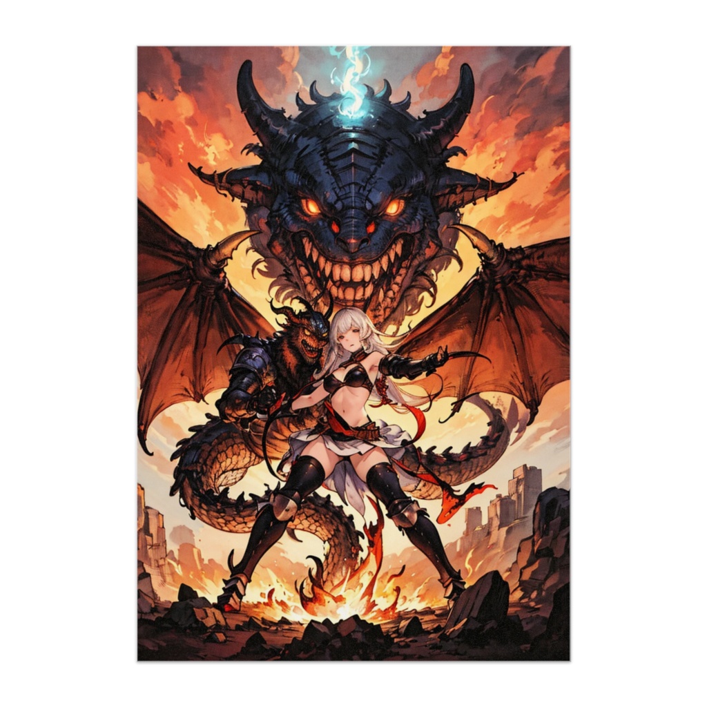 終焉の竜と運命の戦士