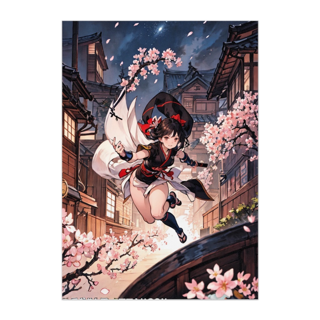 宵桜と影のくノ一