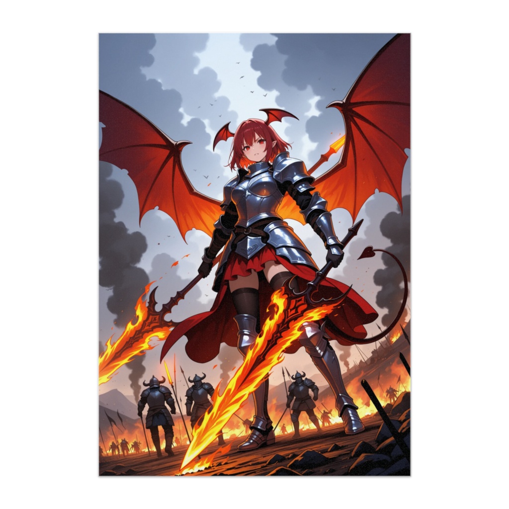 炎の魔族戦姫