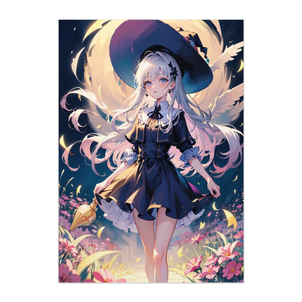月光に舞う花園の魔女