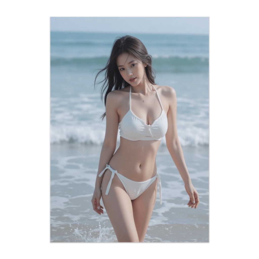 白ビキニの夏