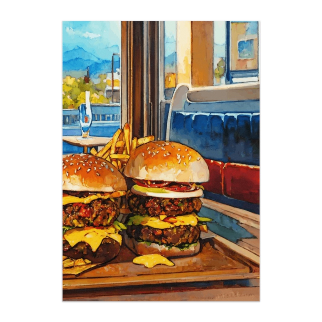 ダブルチーズバーガー