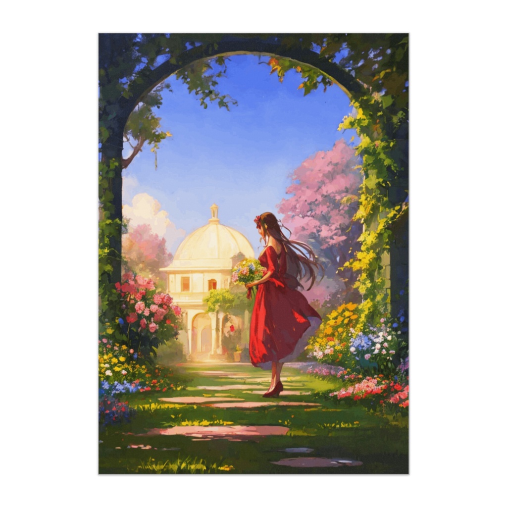アーチの花園
