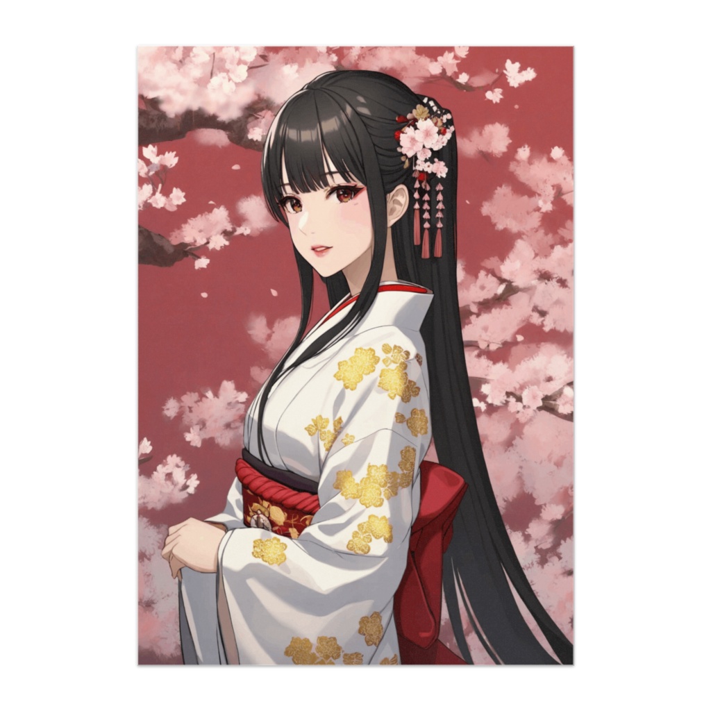 桜金の微笑