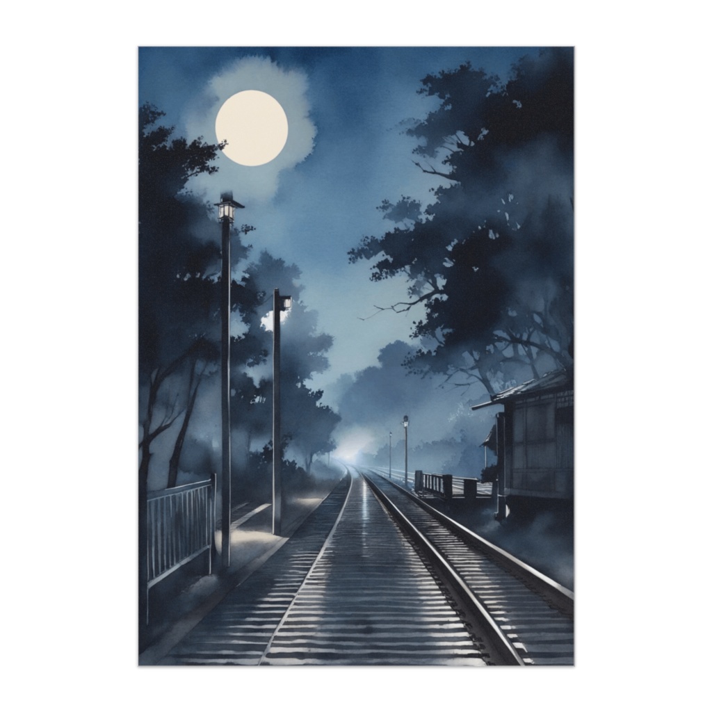 月影の線路 ― 花鳥風月画巻 ―