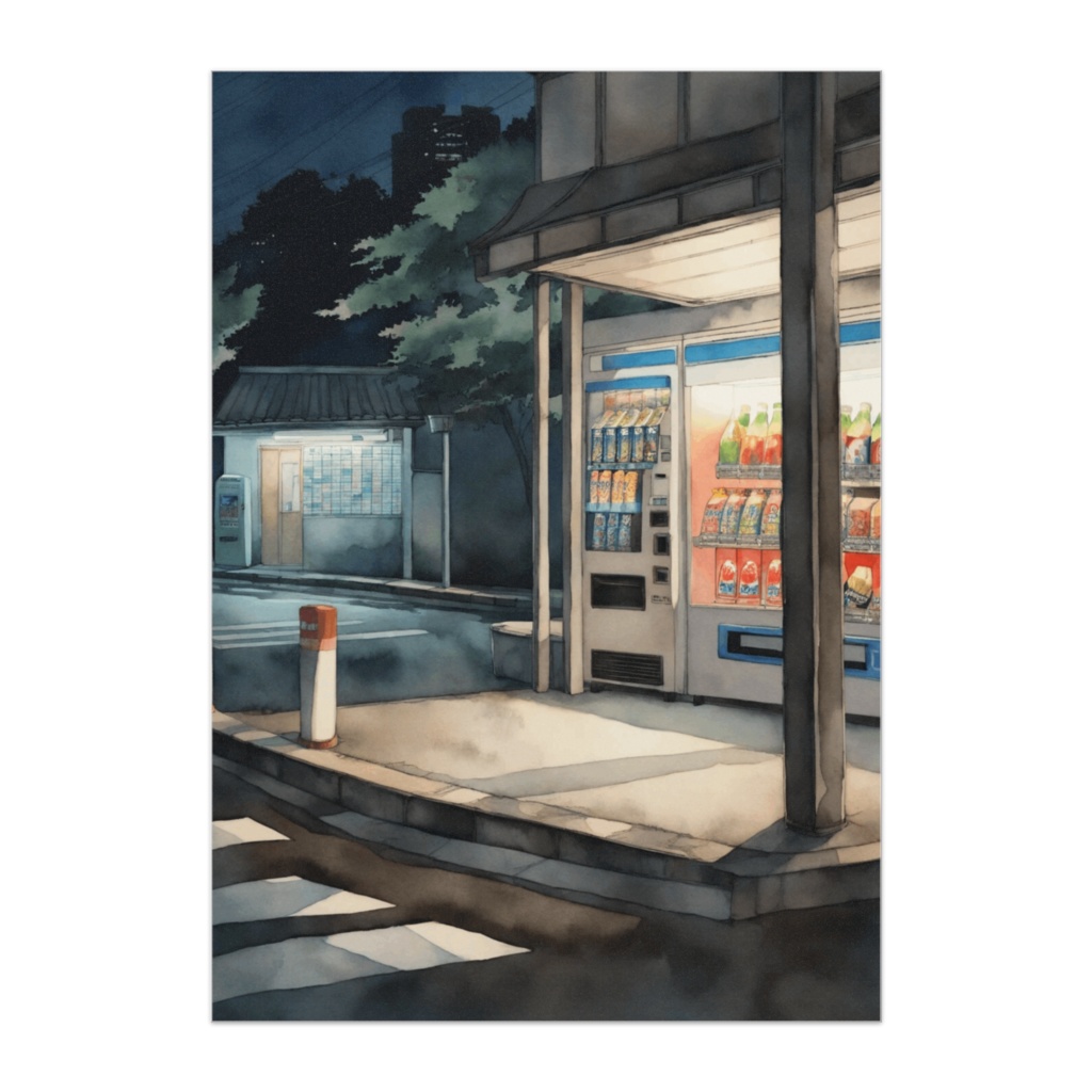 自販機の灯 ― 墨都幻想 ―