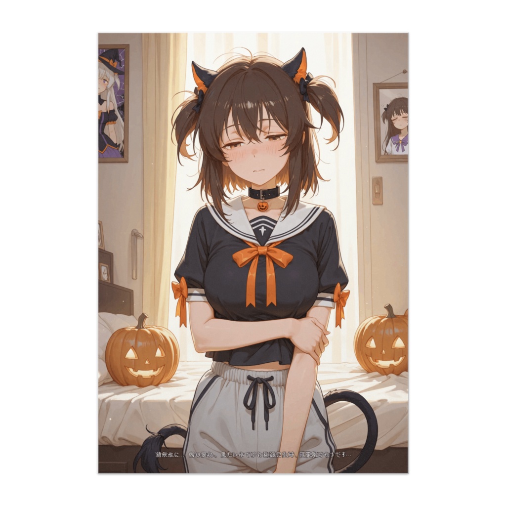 え、これ着るの？（猫耳×ジャージのハロウィン迷子）