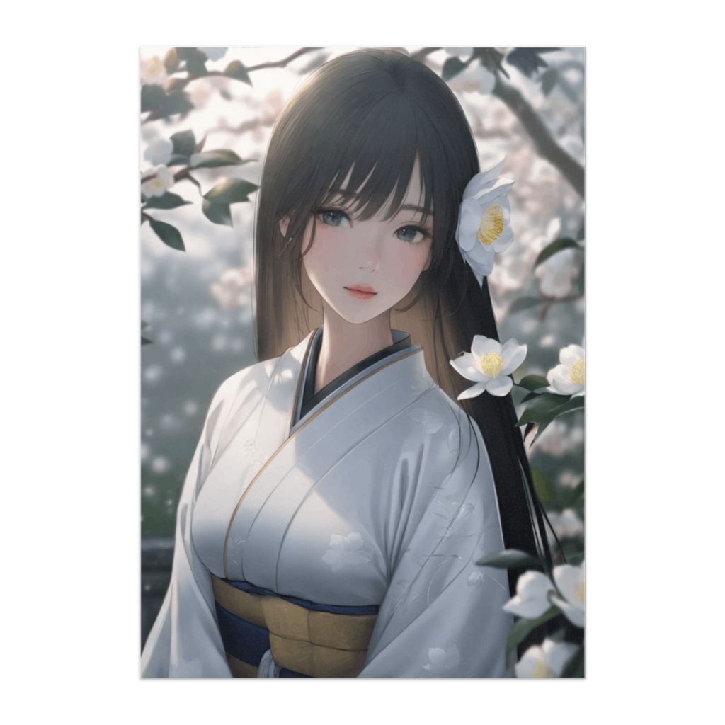 白椿の光