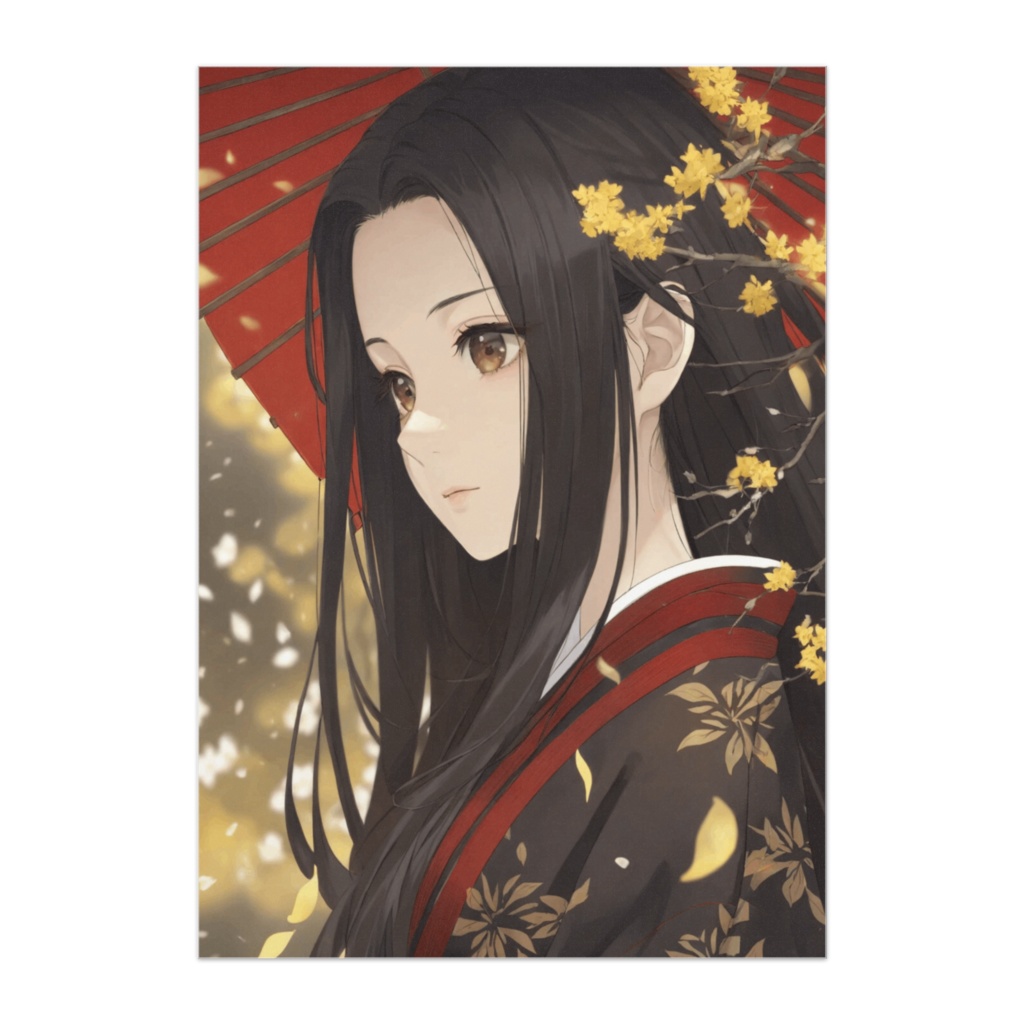 秋陽の傘