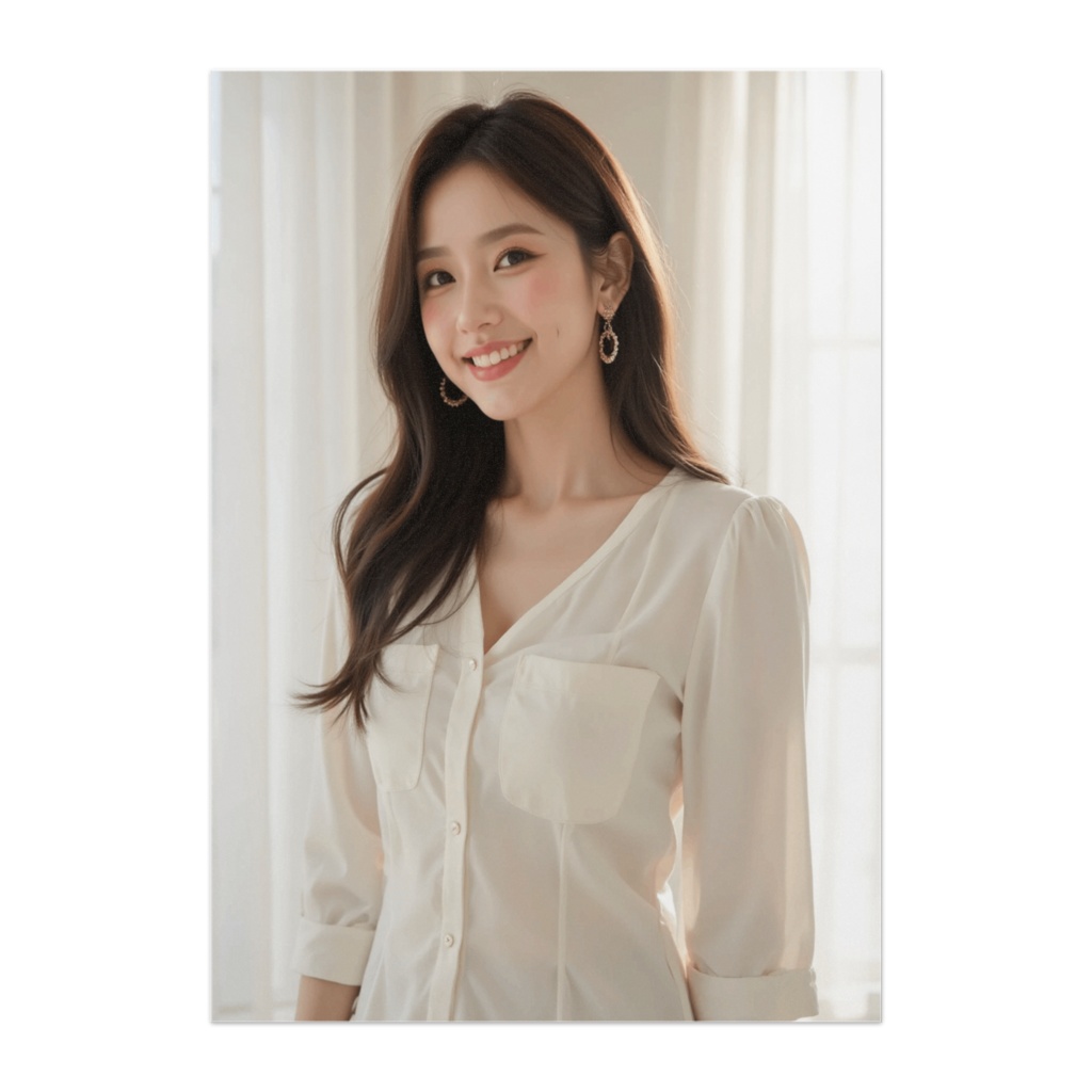 陽だまりの微笑み ― Sunny Window Elegance