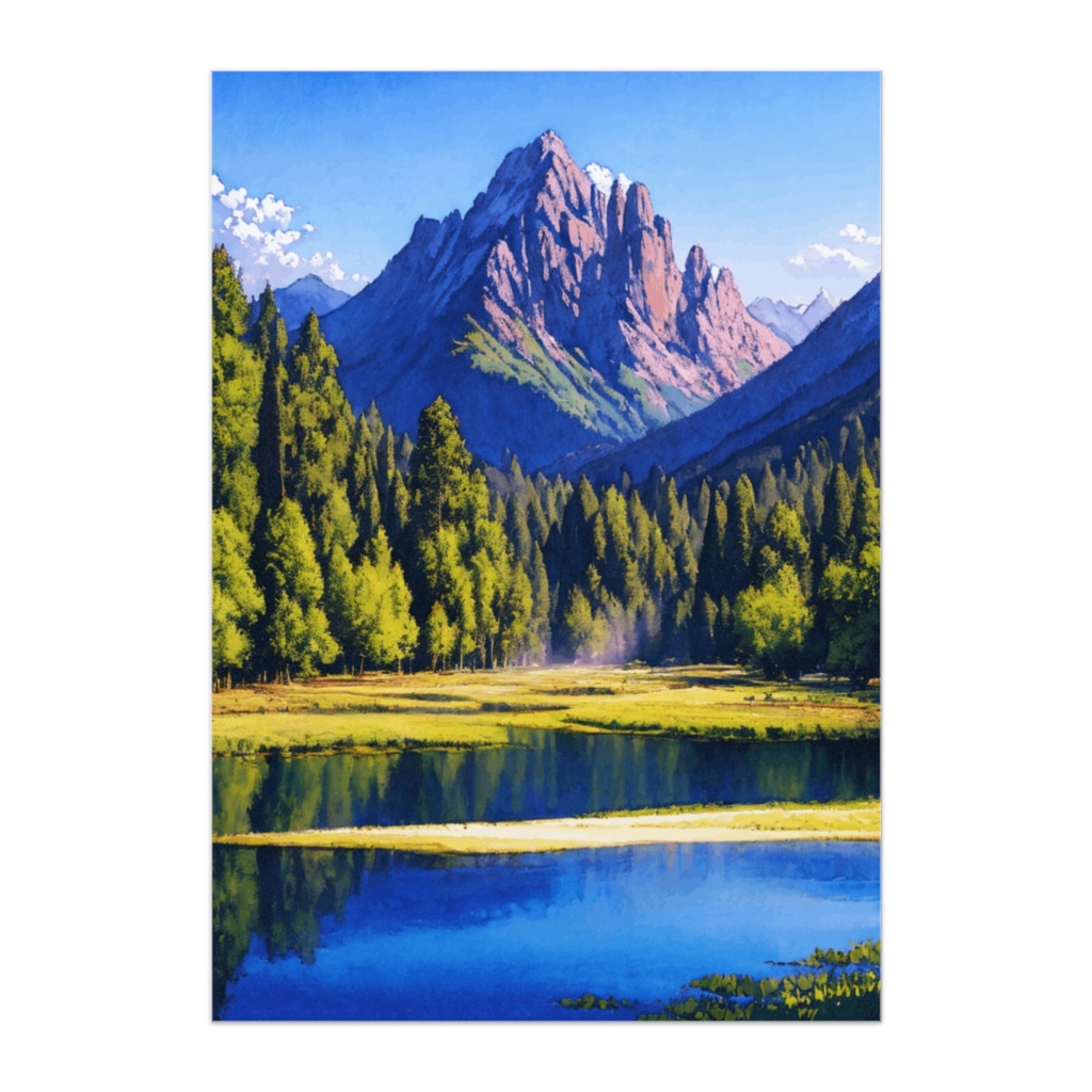 エメラルドの湖