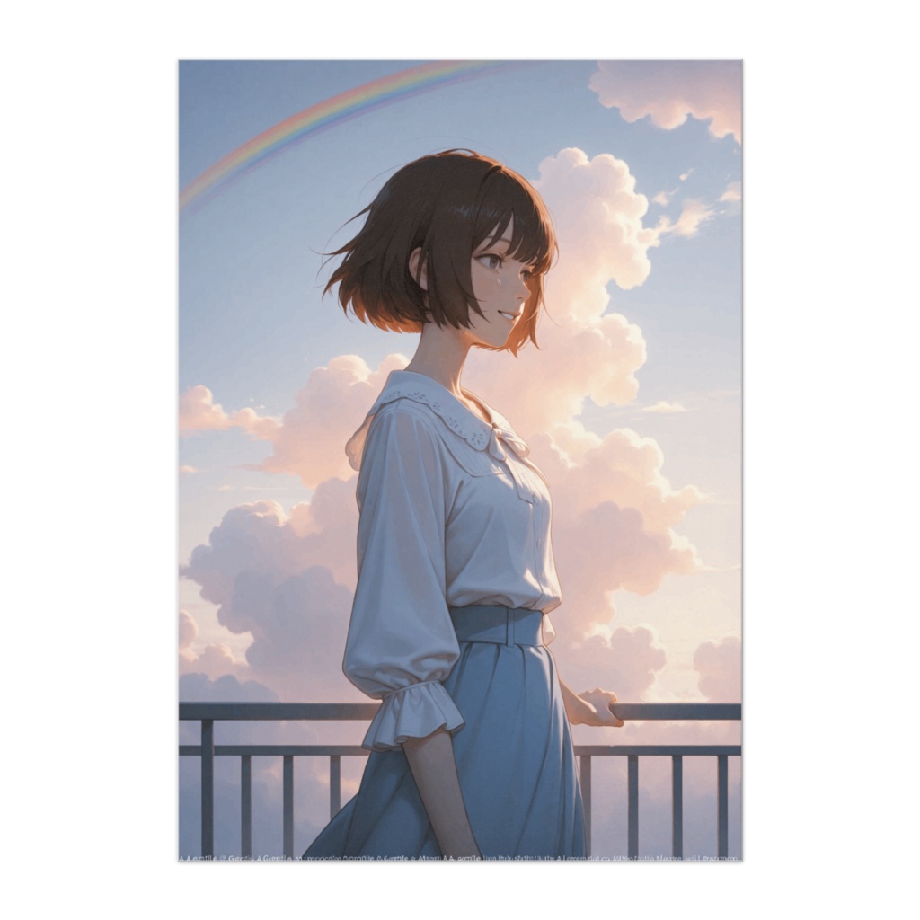 虹の向こうの微笑み