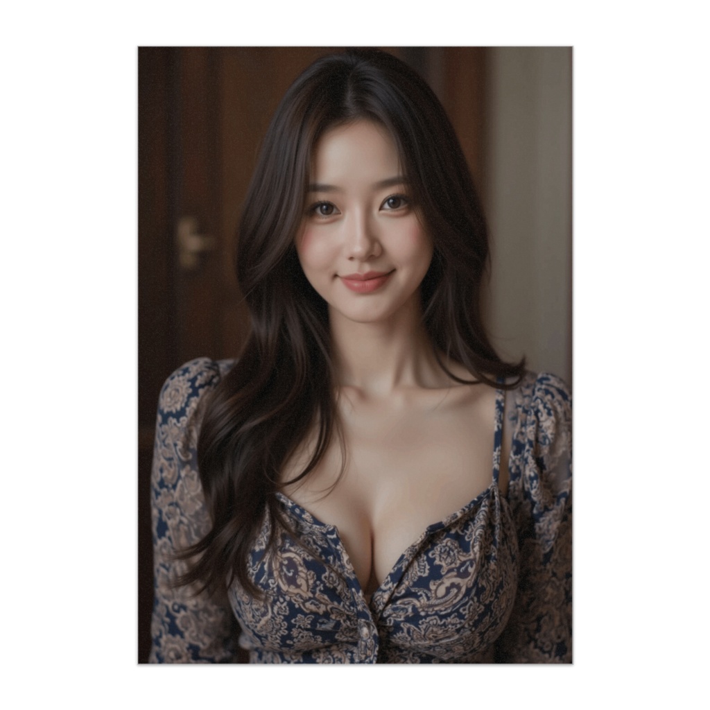 優雅なペイズリースマイル