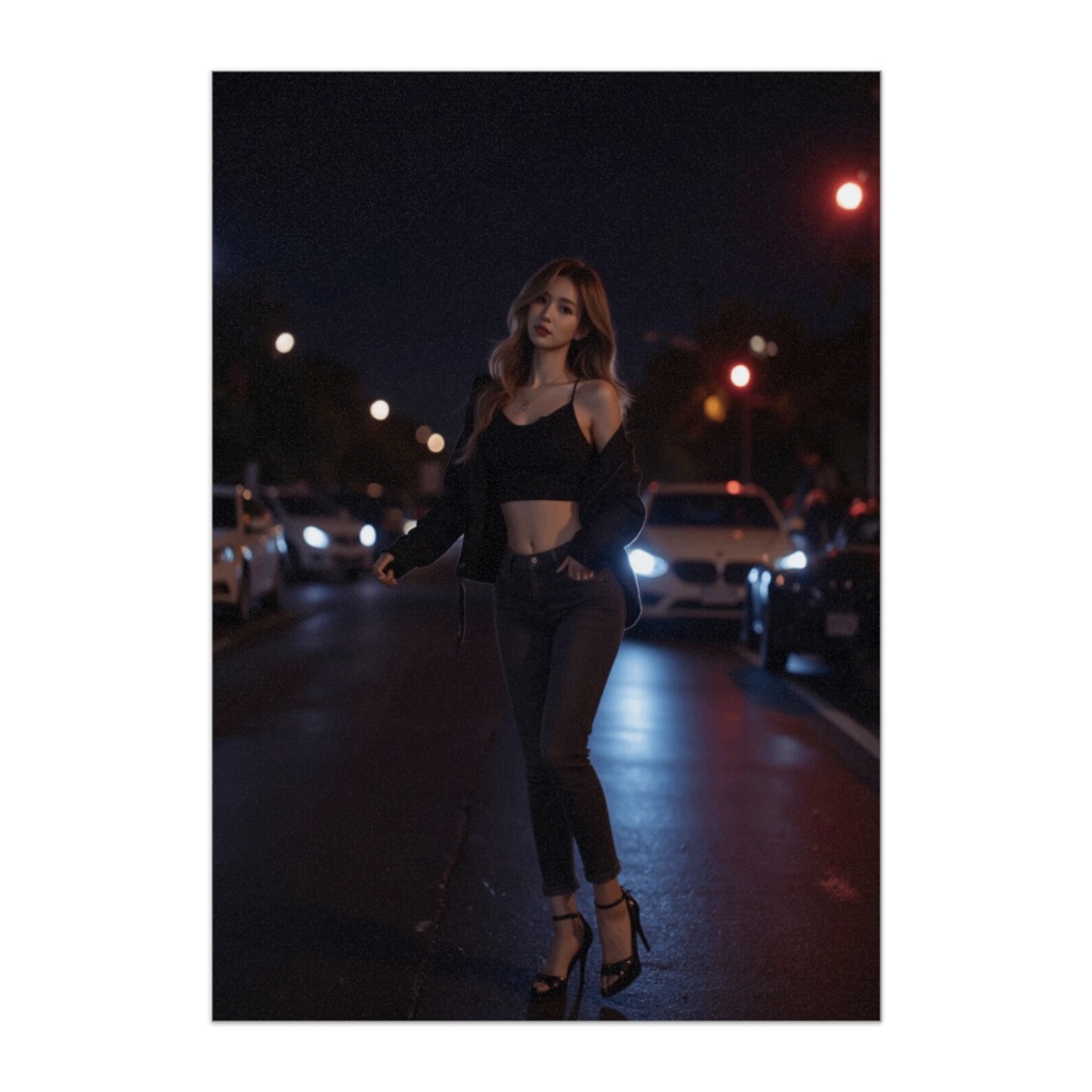 夜風のストリートステップ