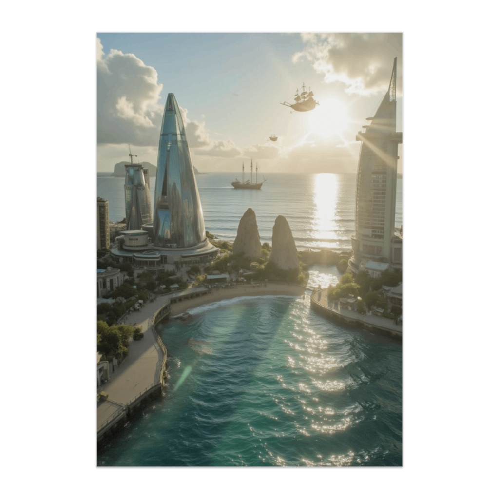 光の港町 ― Crystal Harbor