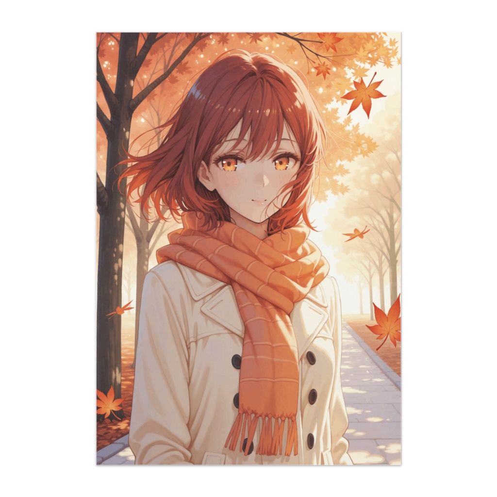 紅葉並木の午後 ― Maple Path Harmony