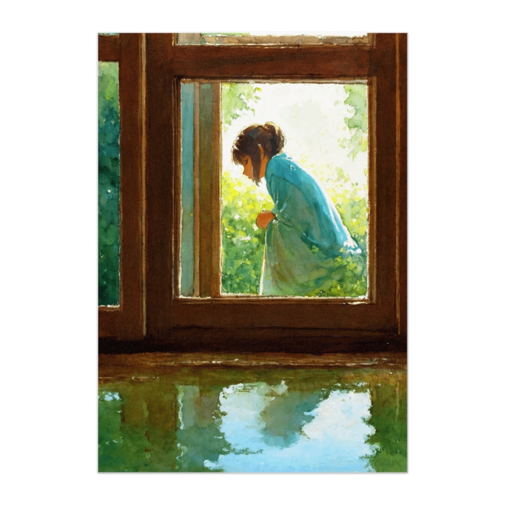 窓辺の記憶 ― 光のなかで