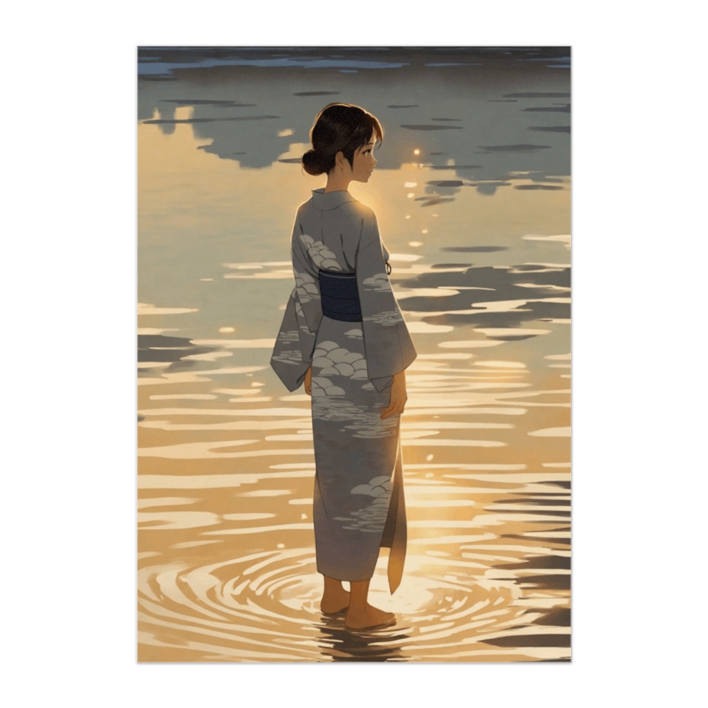 水鏡の夕べ ― Reflection of Twilight