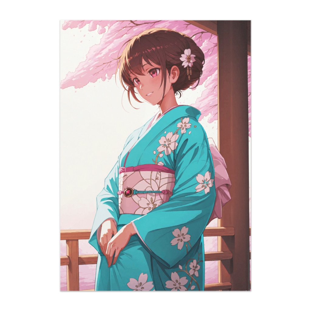 ターコイズの花風 ― Azure Bloom Grace