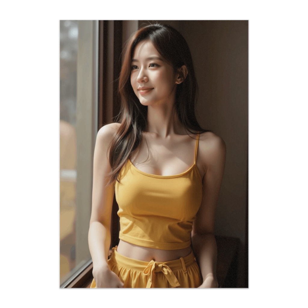 陽だまりの微笑 ― イエローポートレート