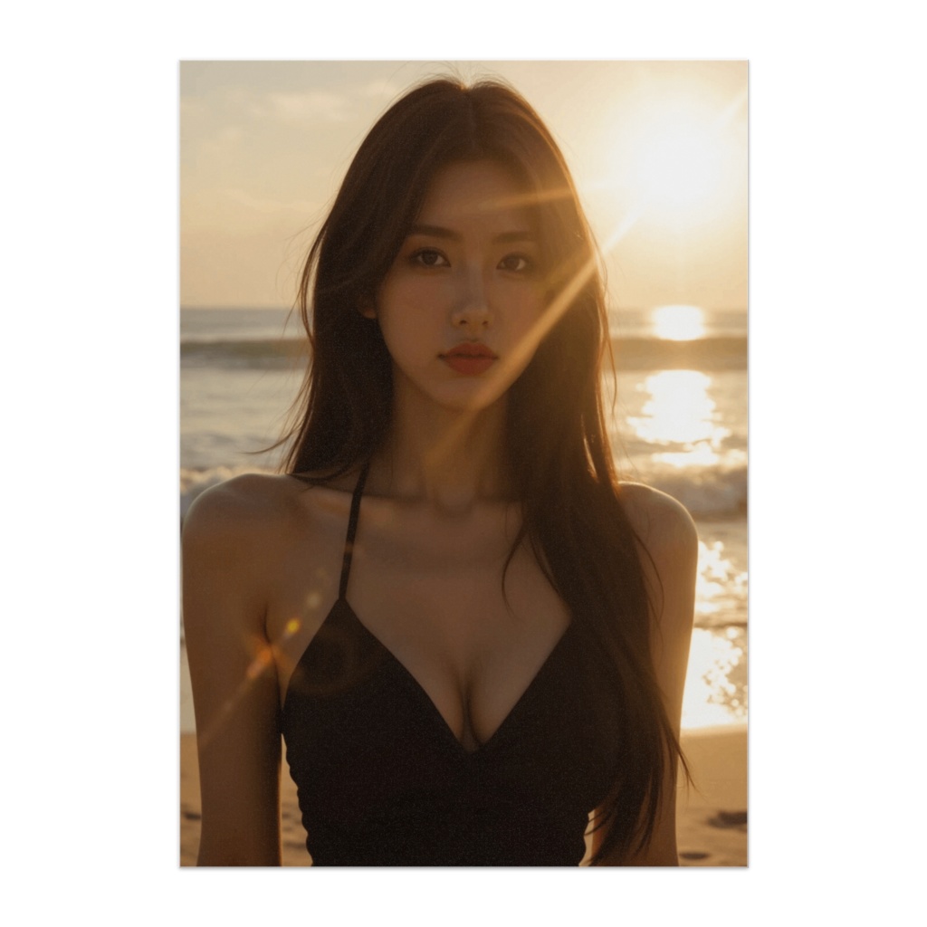 夕陽のまなざし ― Sunset Glow Eyes