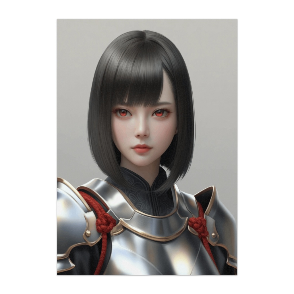 静鋼の乙女 ― 無垢なる戦士の眼差し