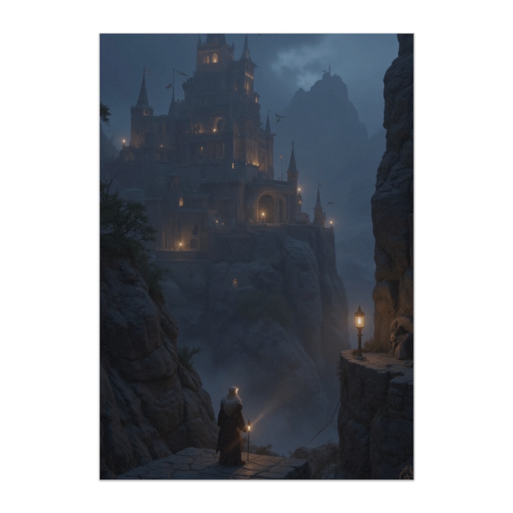 灯火の魔術師と夜の城 ― 闇に灯る導き