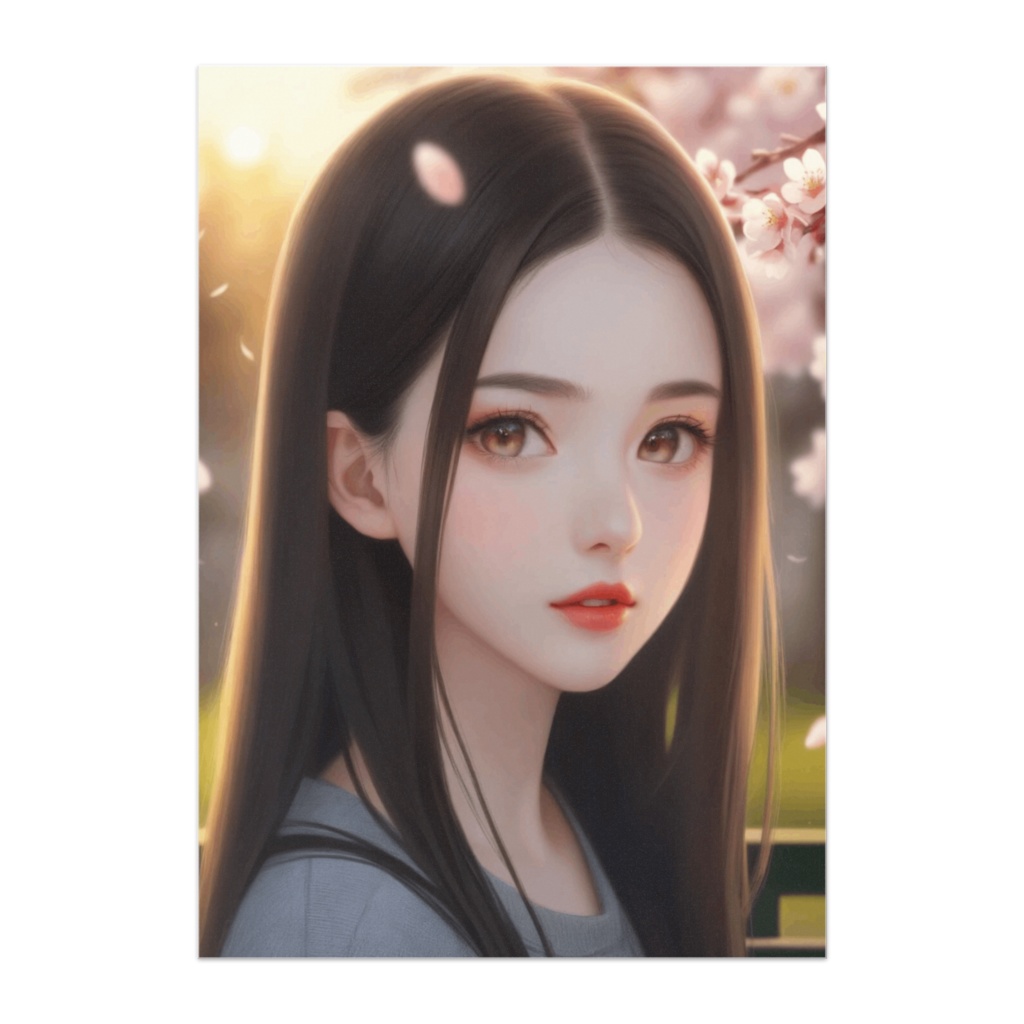 春桜に染まるノスタルジック少女