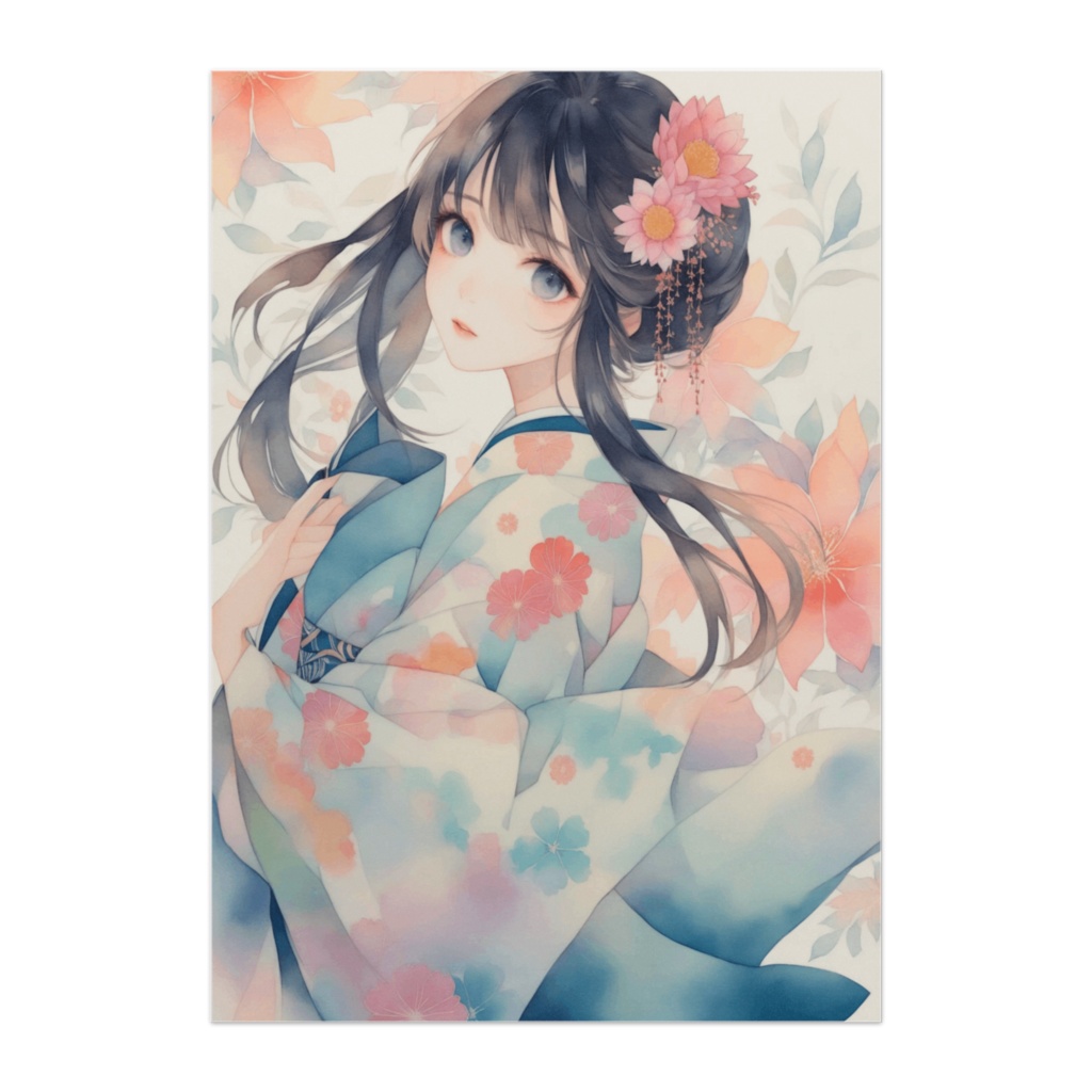 花霞の舞う午後