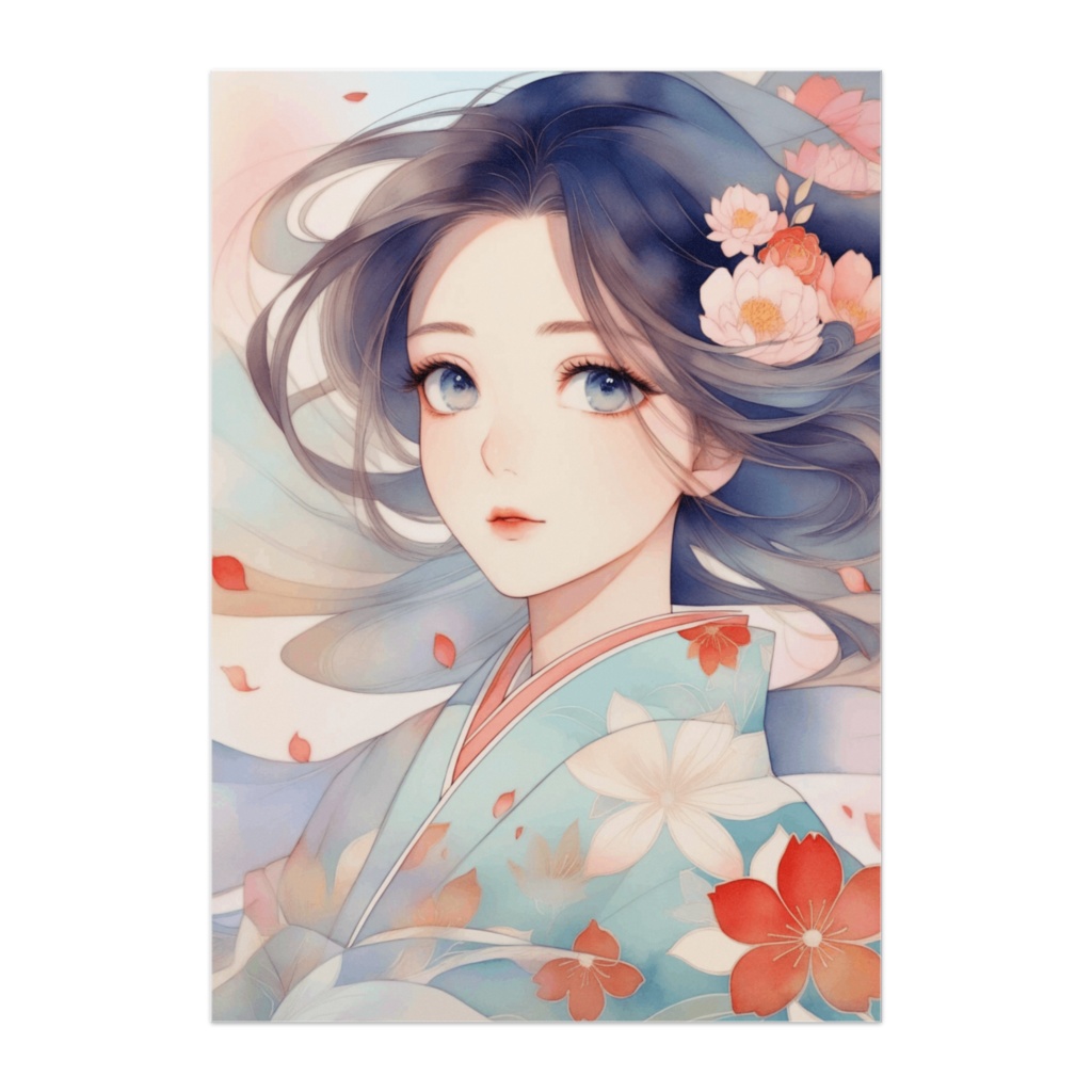 花映ゆる青き幻想の乙女