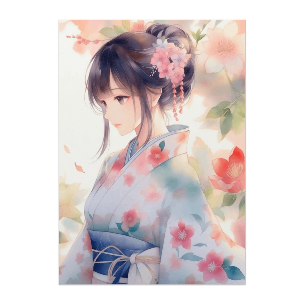 花重ねの静謐（せいひつ）乙女