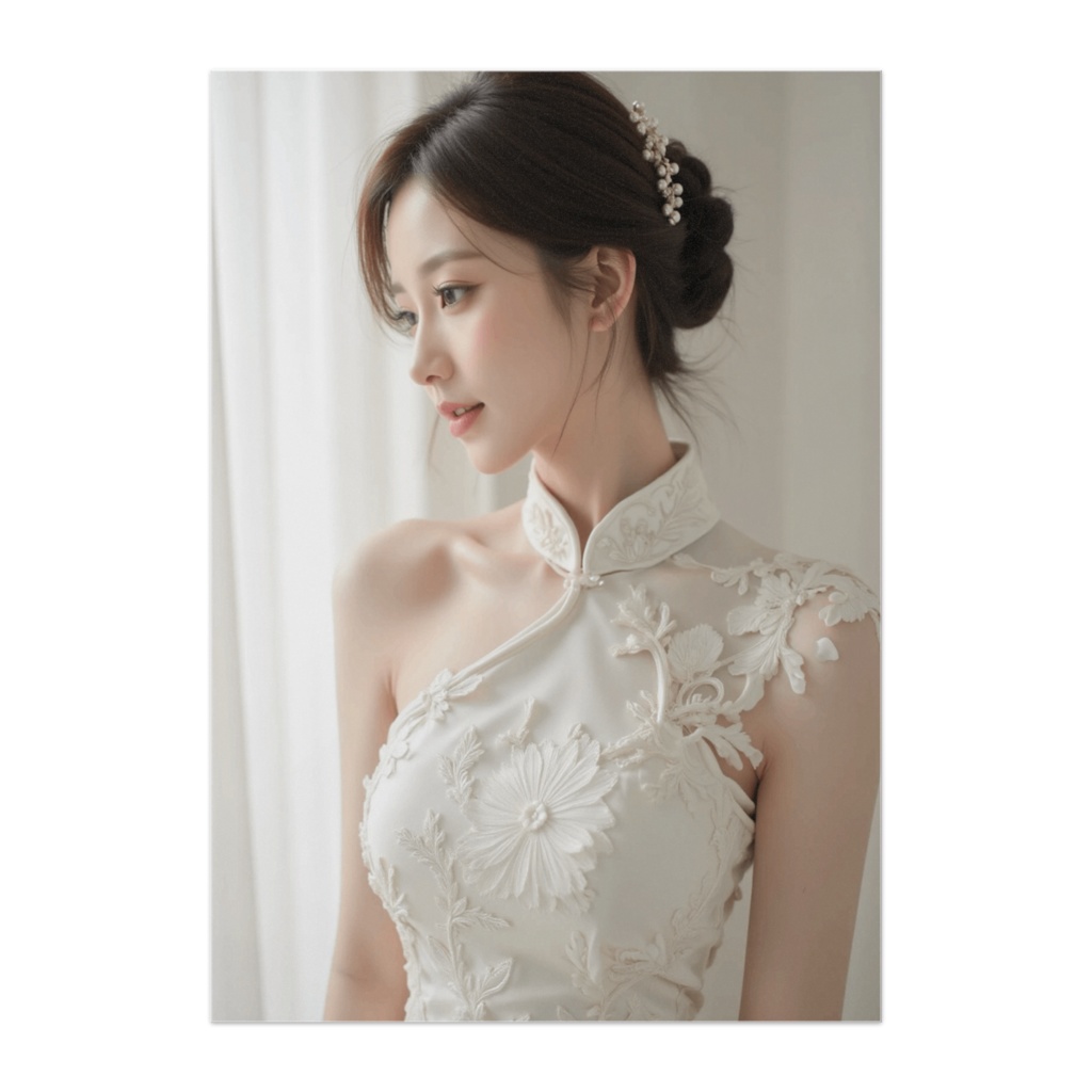 白光のチャイナ・グレース