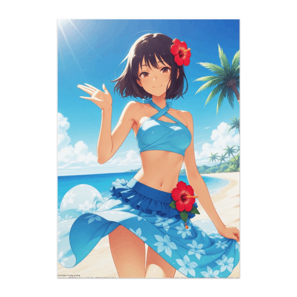トロピカル・ブルーのフラガール