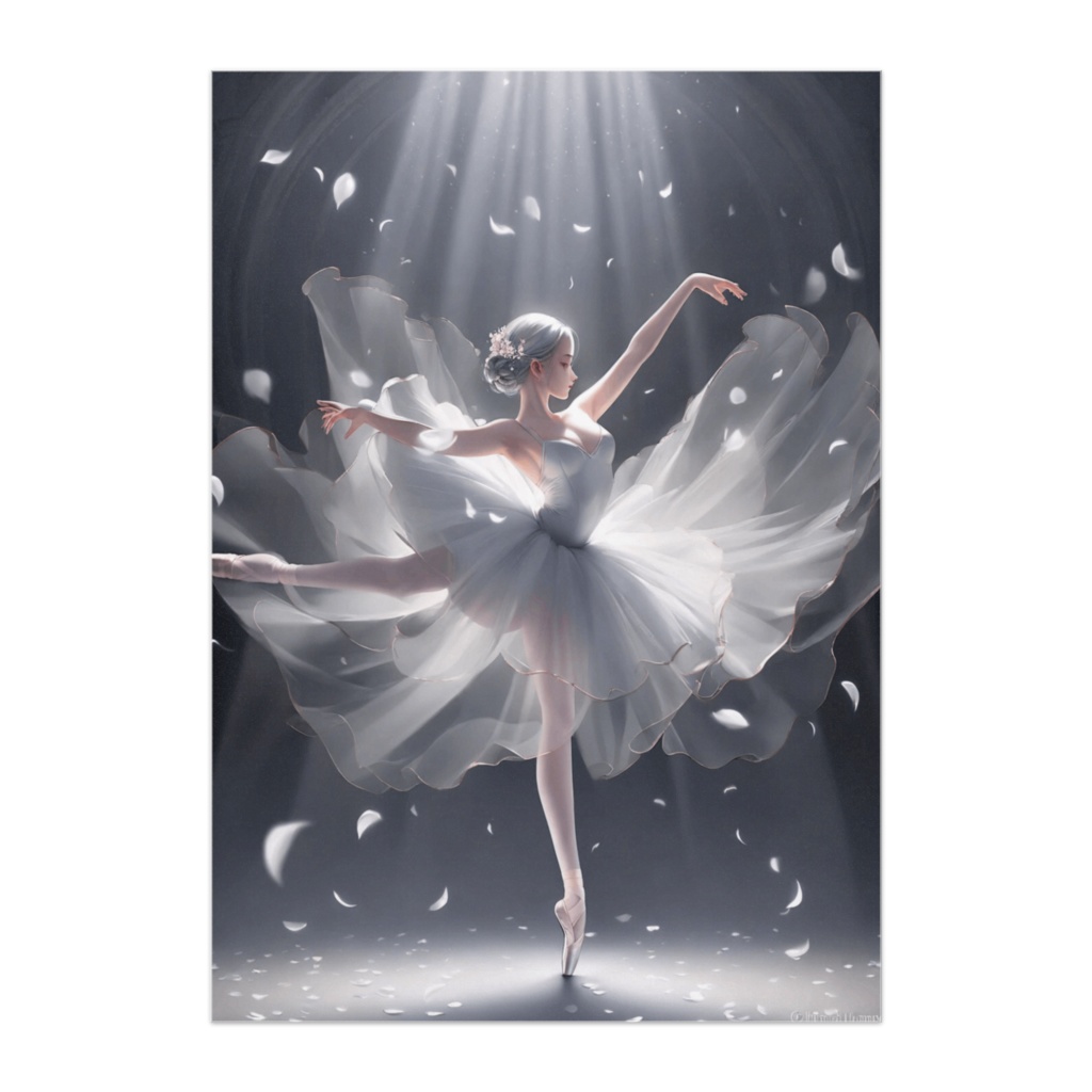 光に舞うアラベスクの瞬間