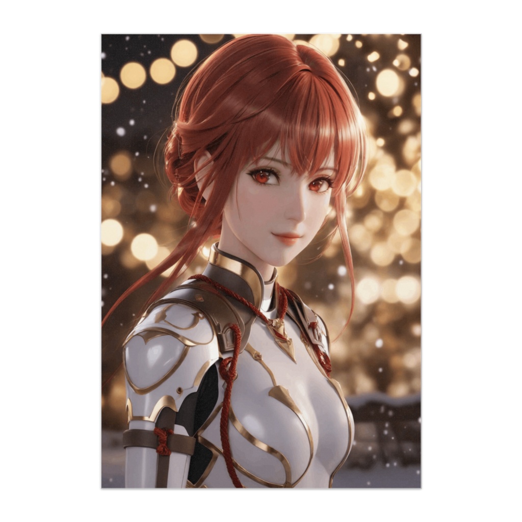 赤髪サイボーグと冬のイルミネーション