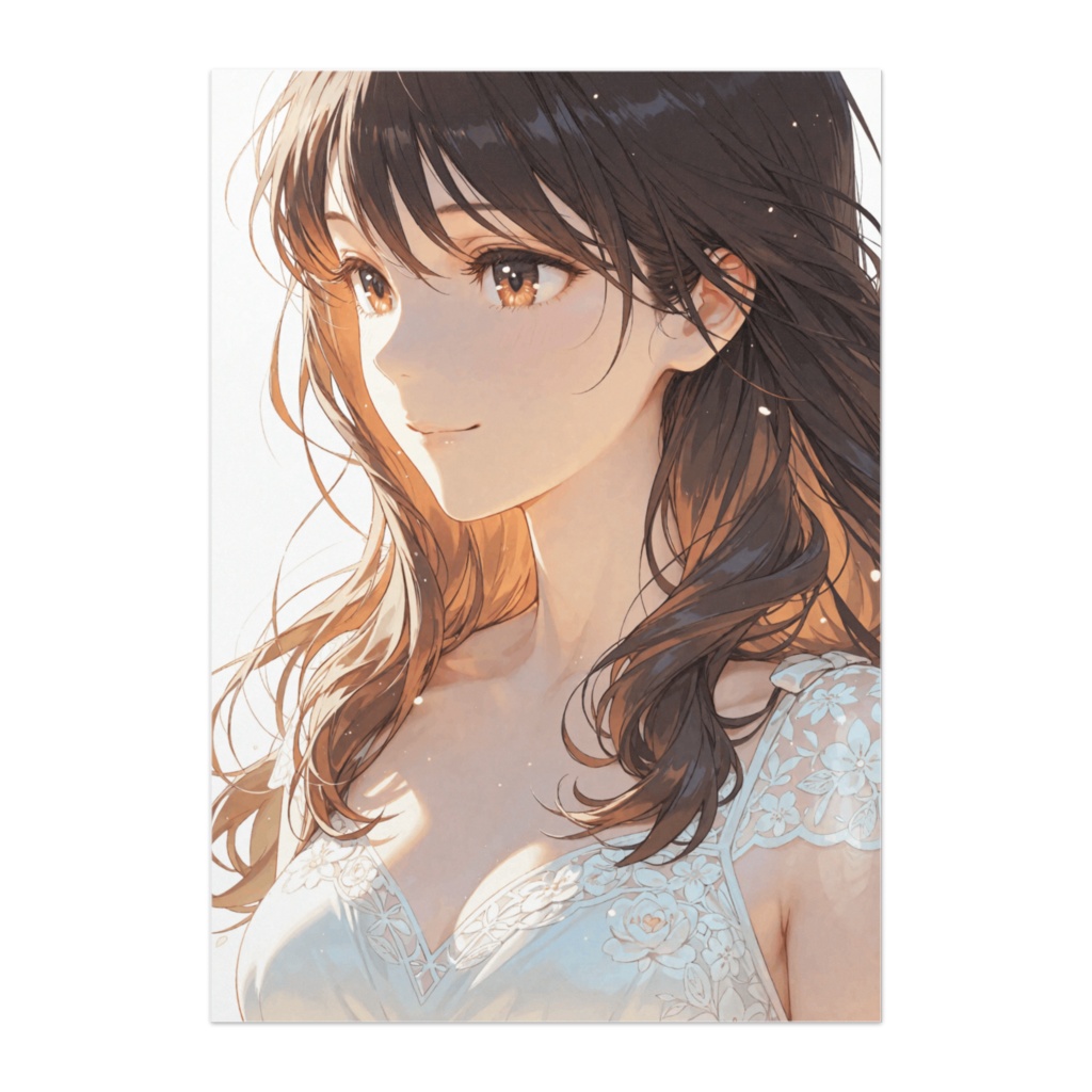 陽だまりの中の優しい微笑み