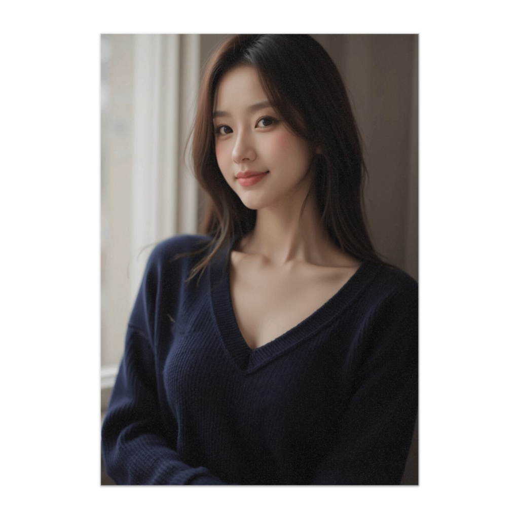 冬色に染まるやさしい微笑み