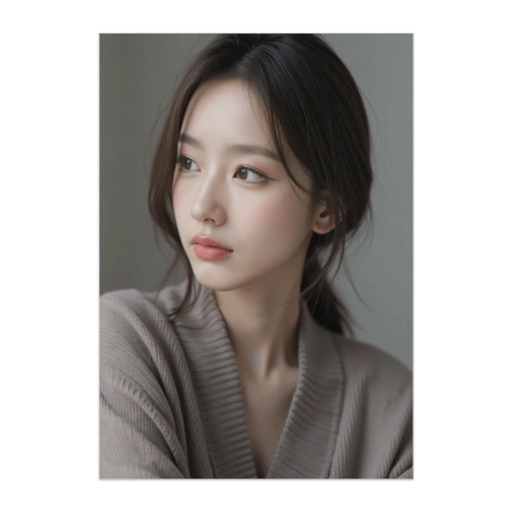 静寂に溶ける横顔のぬくもり