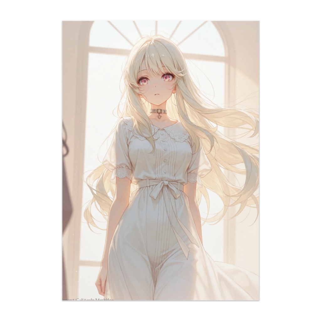 やさしい風の中で ― 透明感と静けさのポスター