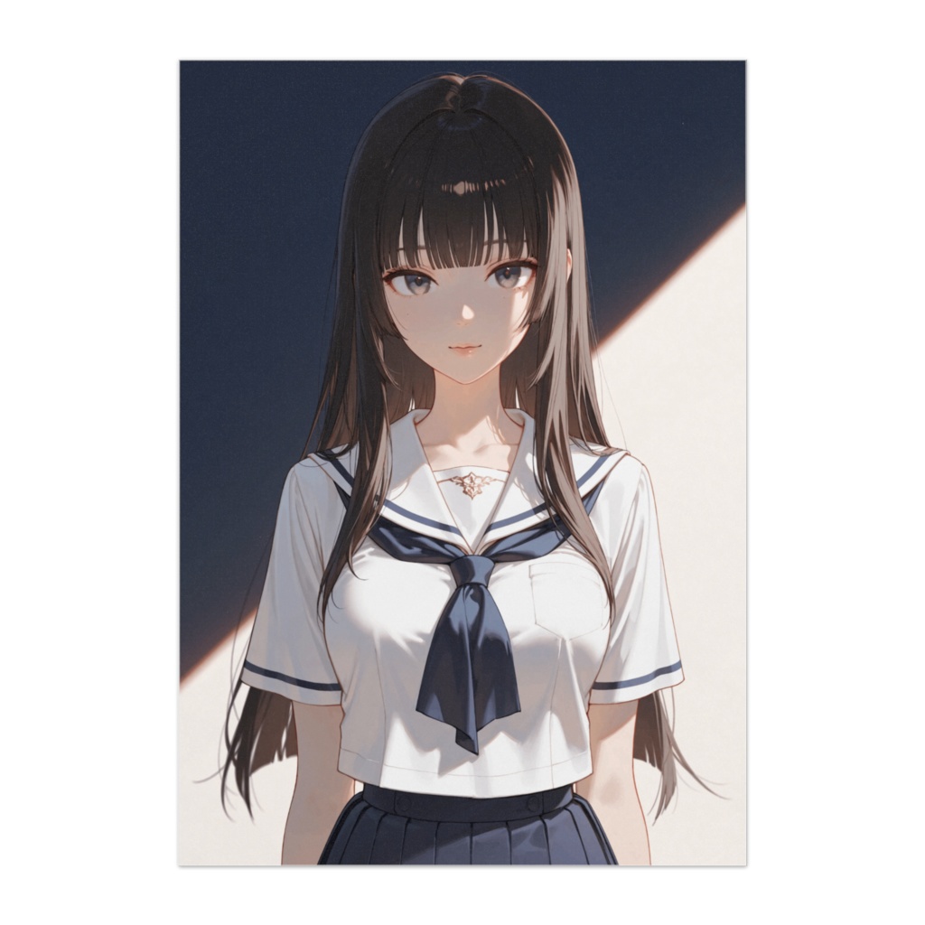 静かな午後、まっすぐなまなざし